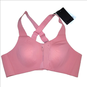 KNIX Catalyst Front Zip Sports Bra size 2 Pink Sorbet Brand New with tags